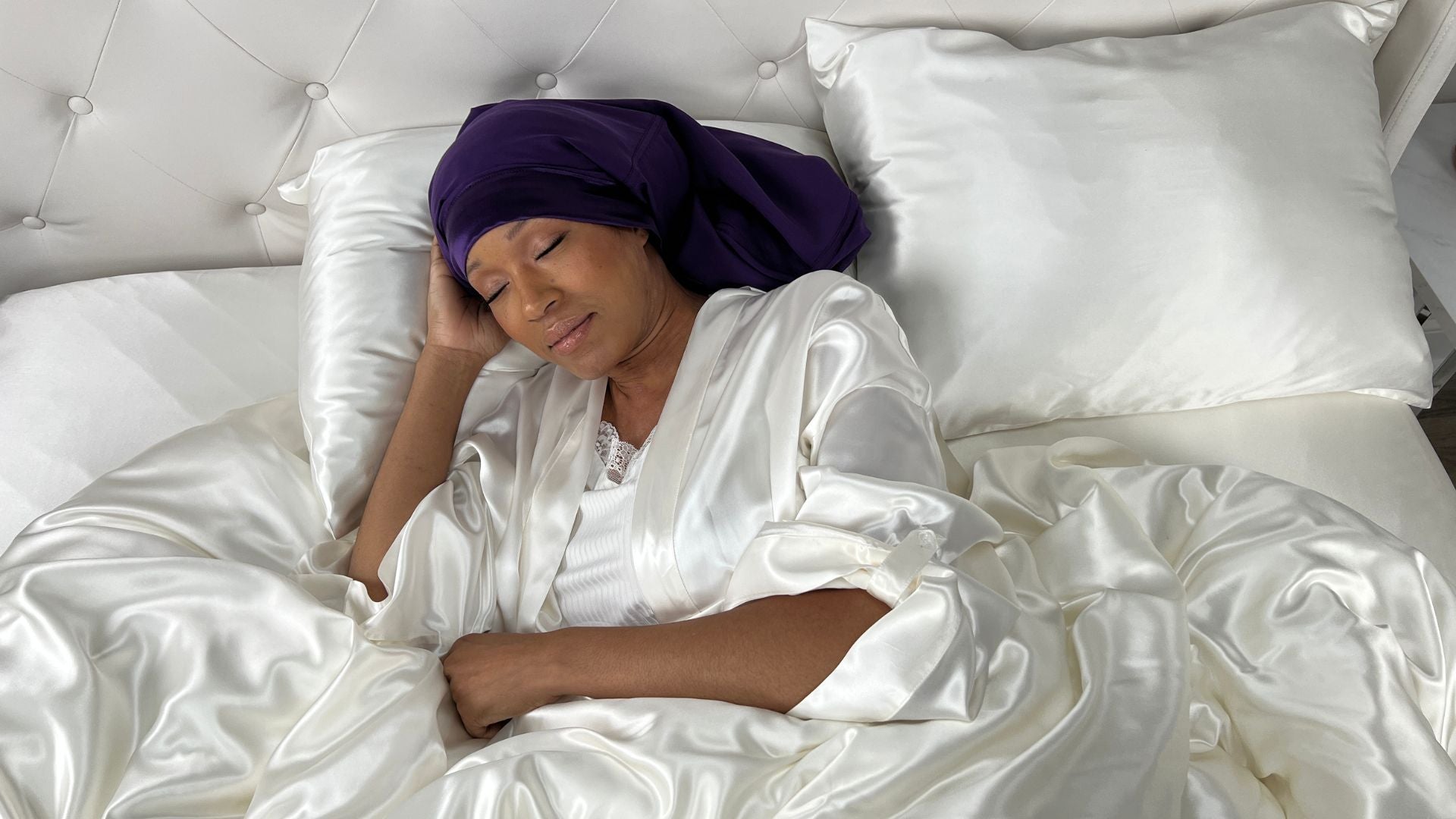 Silk Bonnets for Sleep: Invest in Your Crown