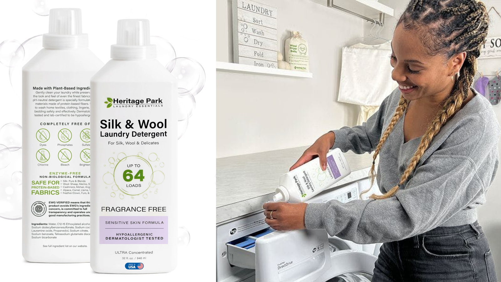 Your Silk Pillowcase Is Hypoallergenic — Is Your Detergent?