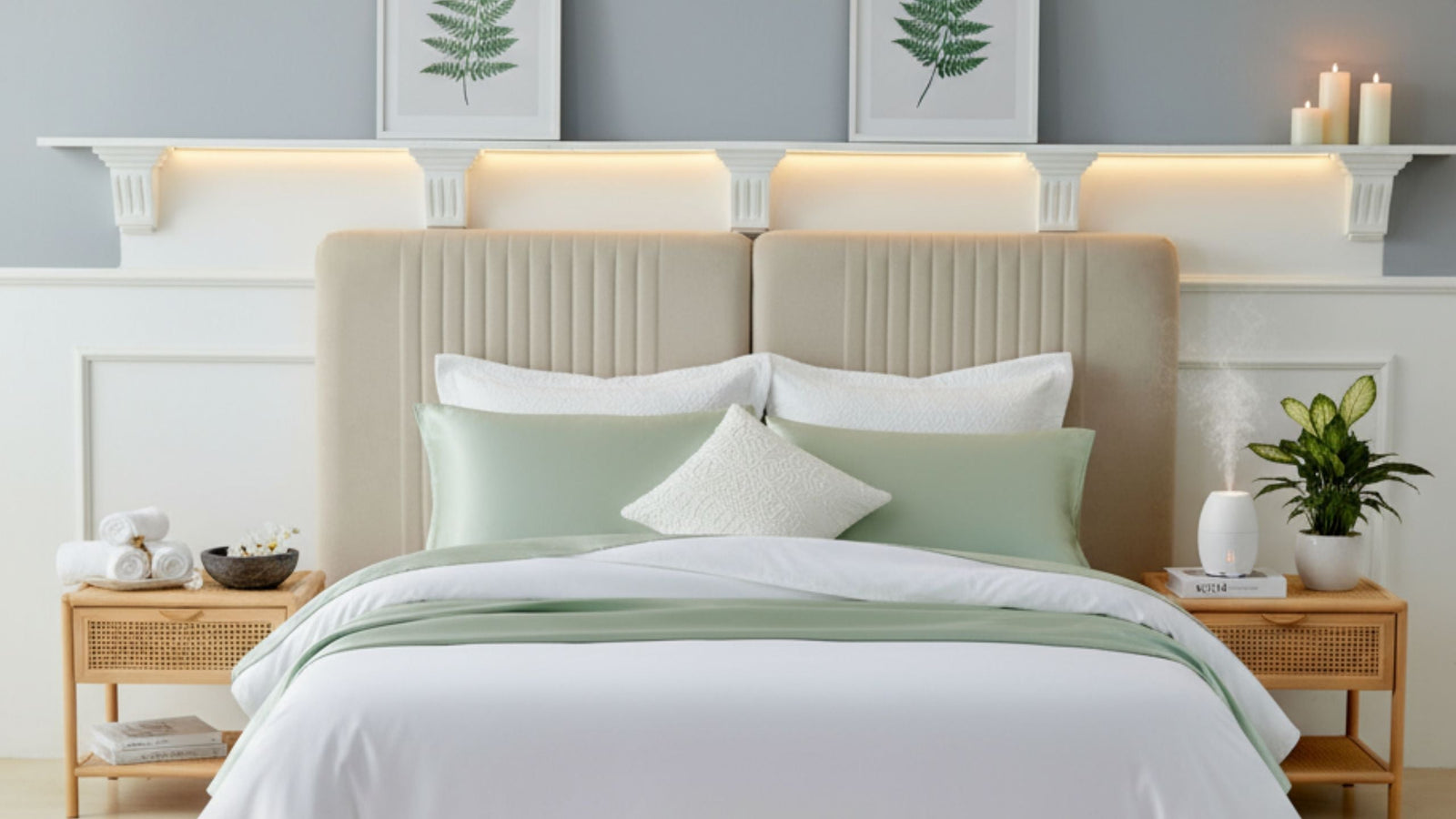 Sage Green Silk Pillowcases and Bedding: Nature’s Calming Shade Meets Luxury Sleep