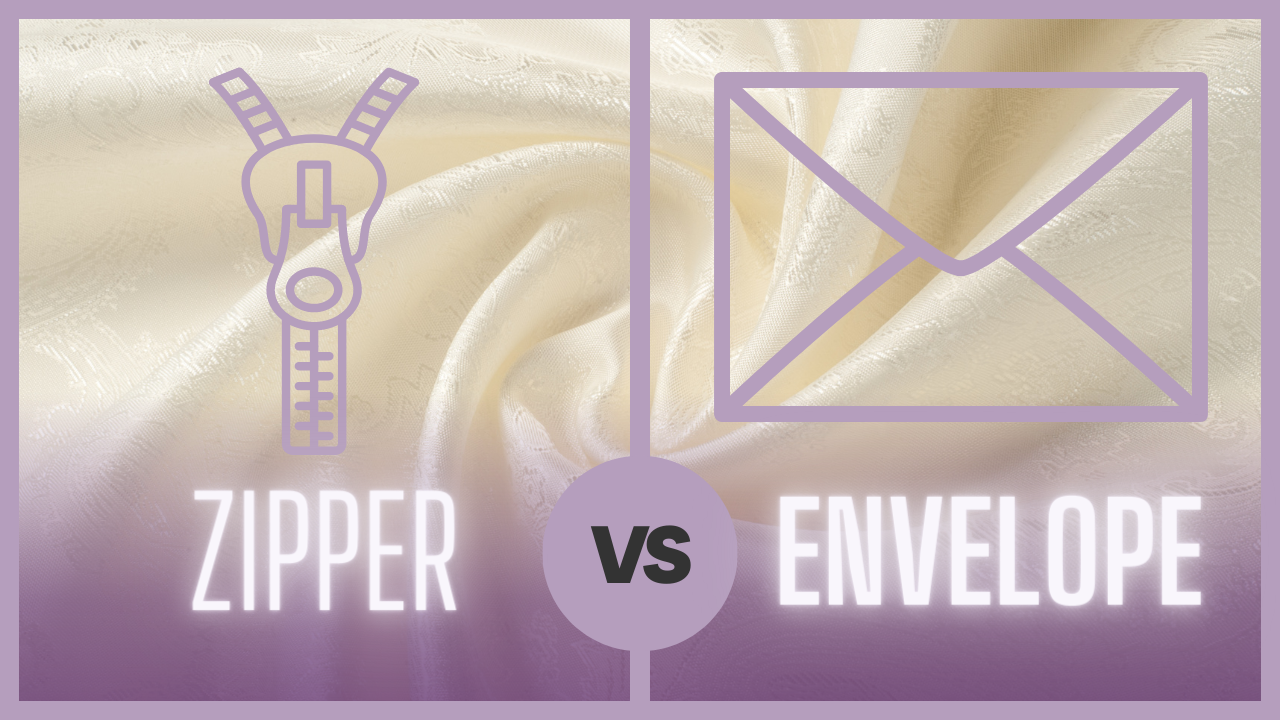 Which is Better for Me? Comparing Zipper and Envelope Closures for Silk Pillowcases