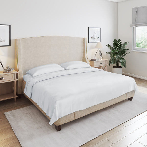 19 Momme Silk Sheet Set - White