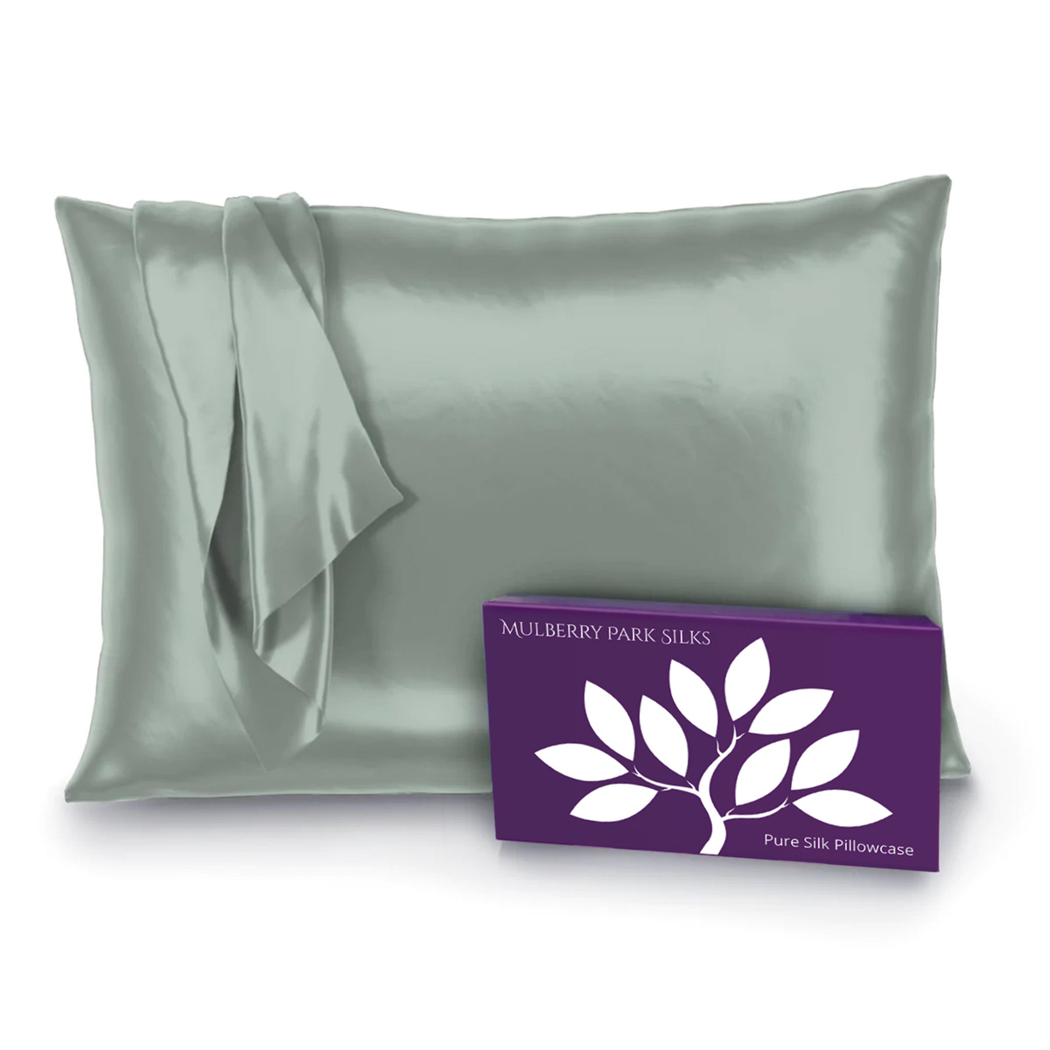 100% mulberry silk pillowcase European-style envelope closure - Choose store Colours - Christmas/Mother's day gift comes with gift box