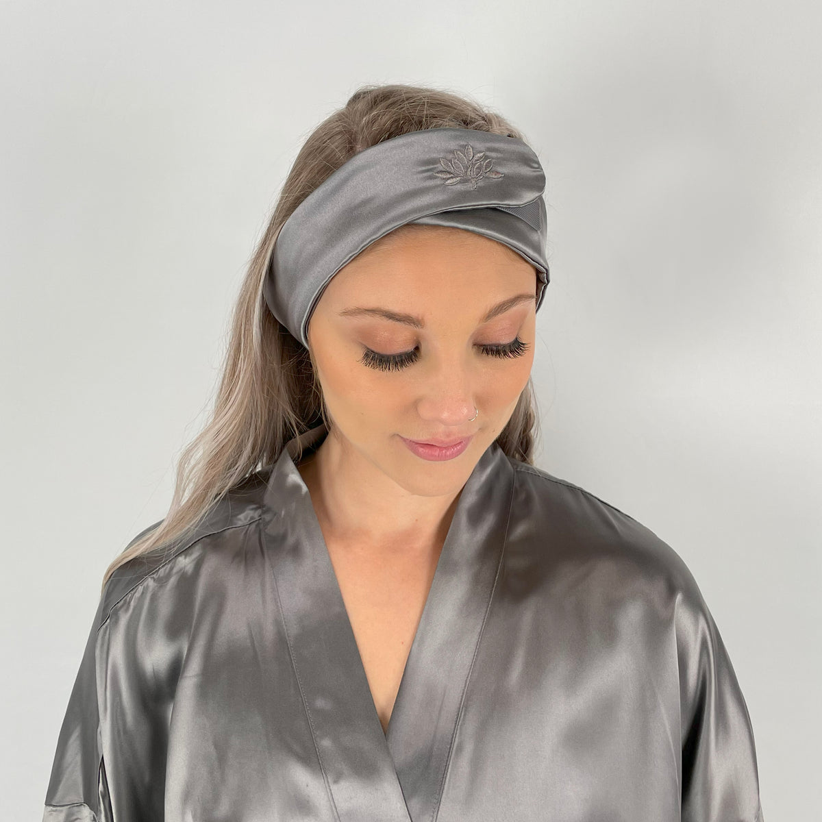 Silk Glam Band - Gunmetal