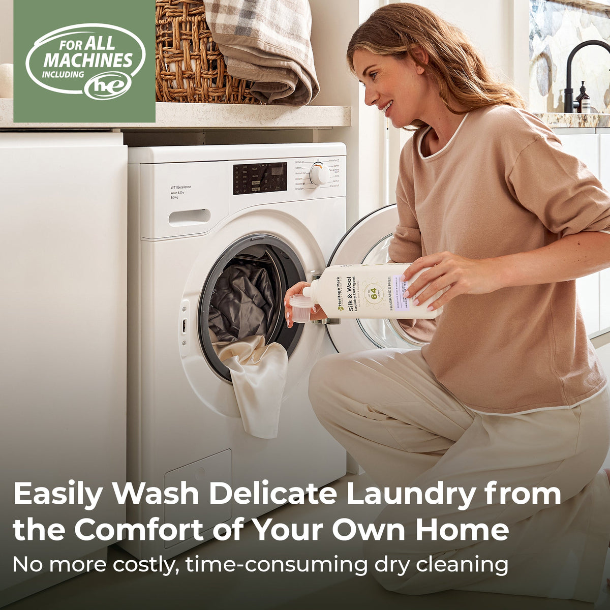 Heritage Park Silk & Wool Detergent - Fragrance Free