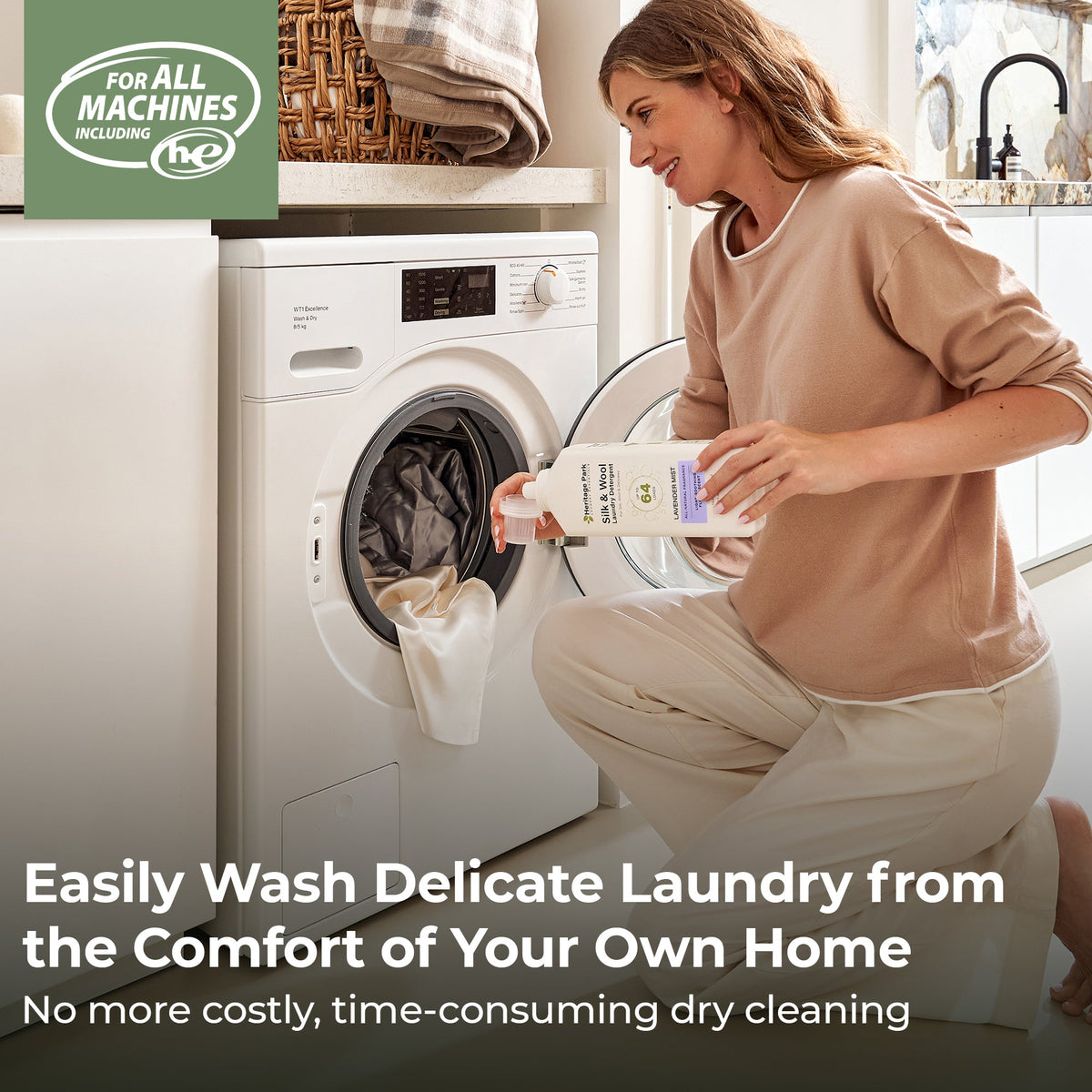 Heritage Park Silk & Wool Detergent - Lavender Mist