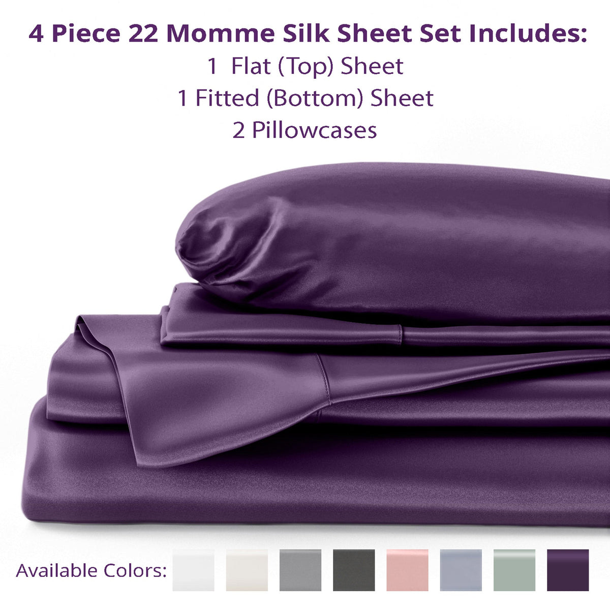 22 Momme Silk Sheet Sets - King