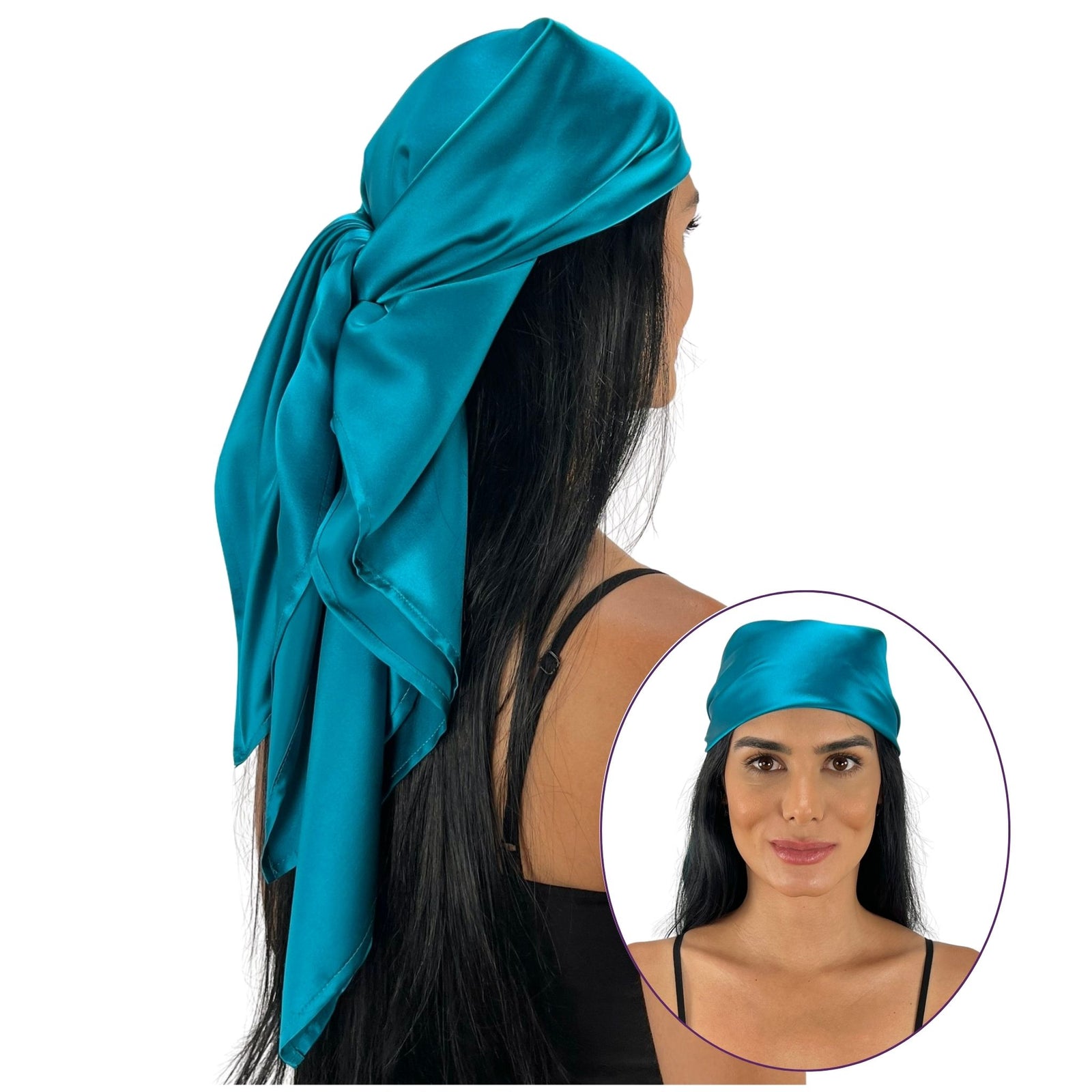 Silk Headwrap - outlets Hickory Wind