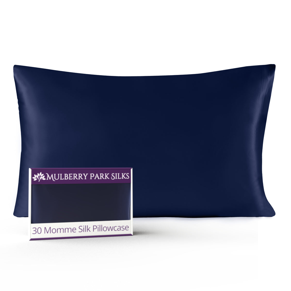 30 Momme Silk Pillowcase - Navy