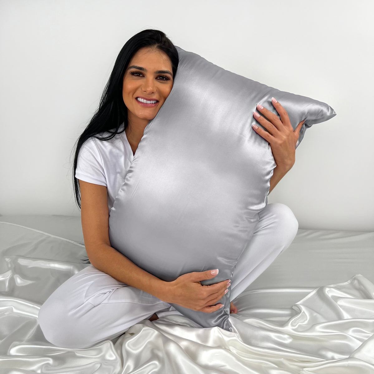 19 Momme Silk Pillowcase - Silver