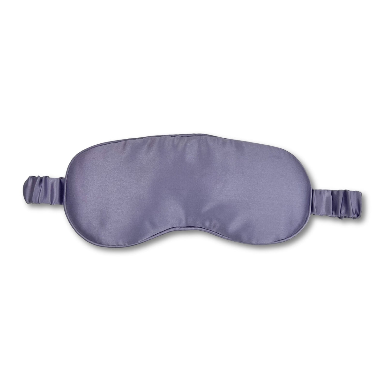 Mulberry park silks 19 momme silk sleep mask in Lilac with adjustable strap for comfortable sleep 
