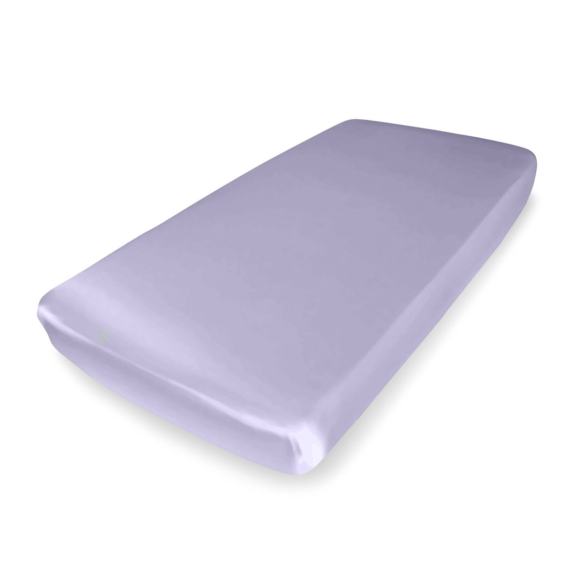 Silk Crib Fitted Sheet - Peaceful Purple