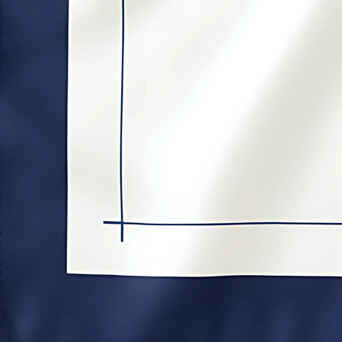 Navy/Ivory