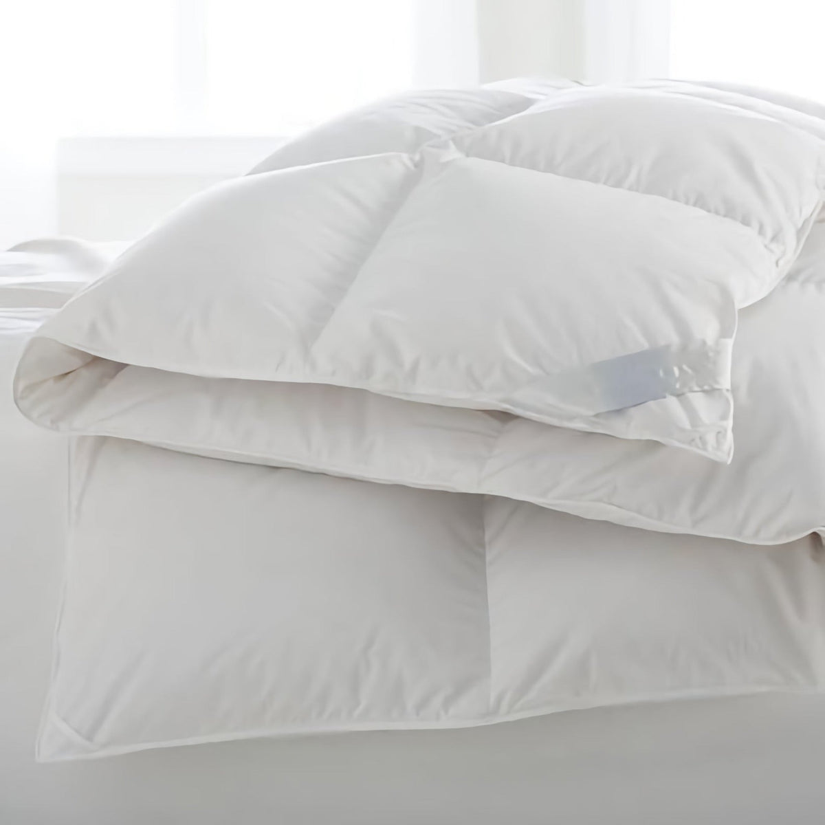 Scandia Home Salzburg Polish White Goose Down Comforter Fine Linens