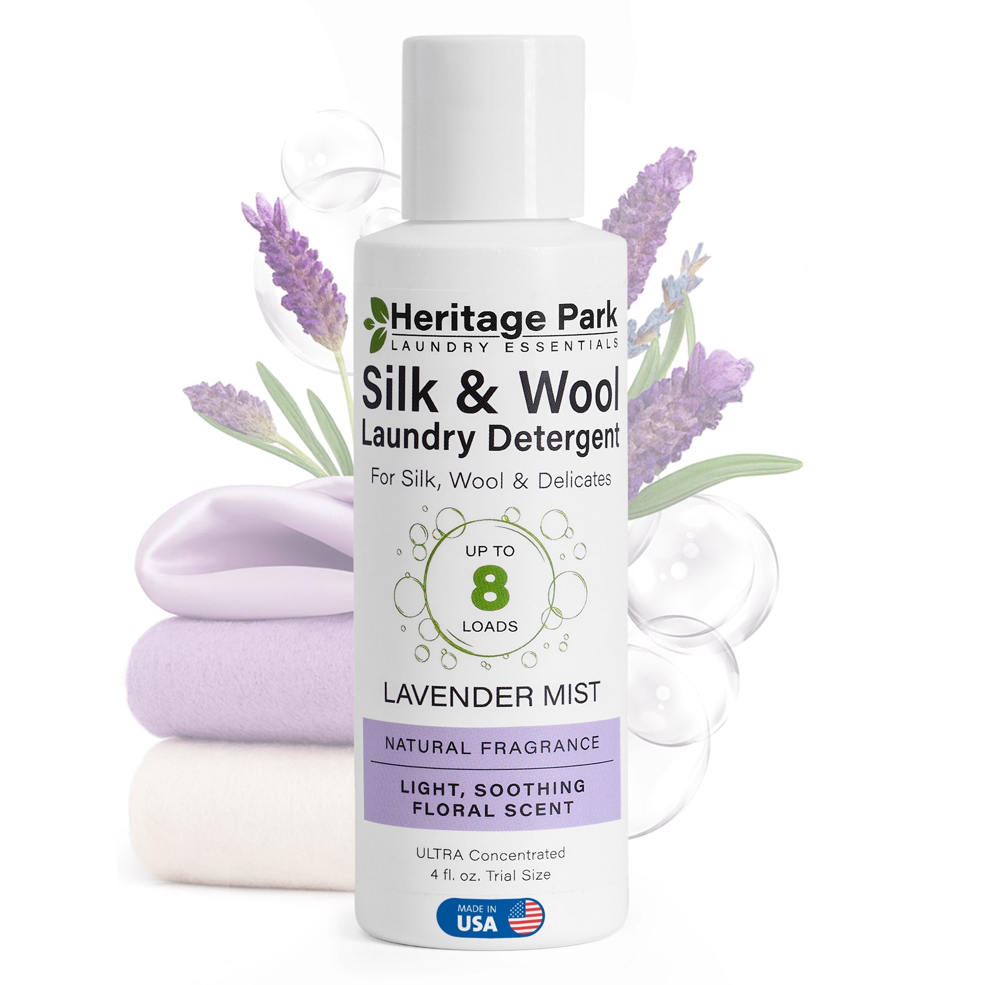 Heritage Park Luxury Silk & Wool Detergent | Mulberry Park Silks