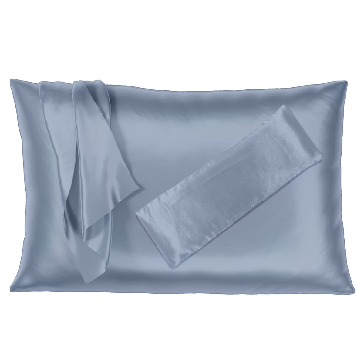 22 Momme Silk Pillowcase &amp; Silk Lavender Eye Pillow Gift Sets