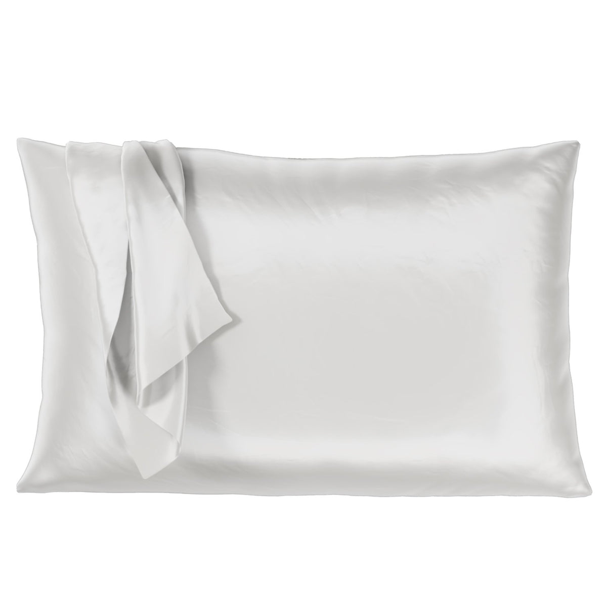  Mulberry Park Silks OUTLET 22 Momme Silk Pillowcase Ivory