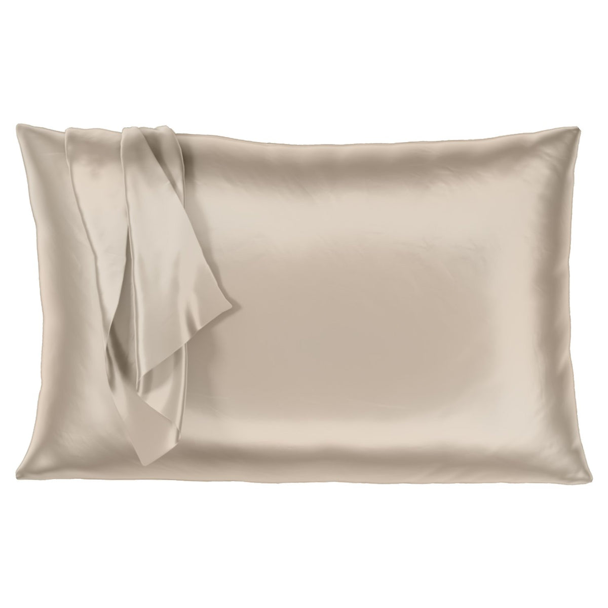 Mulberry Park Silks OUTLET 22 Momme Silk Pillowcase Sand