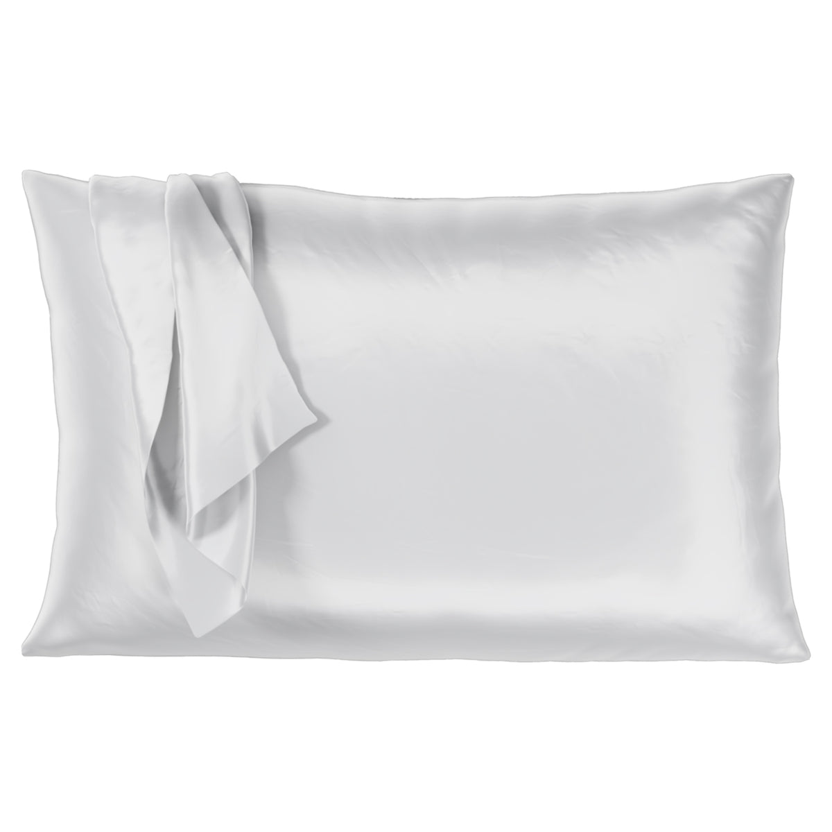Mulberry Park Silks 22 Momme Silk Pillowcase White