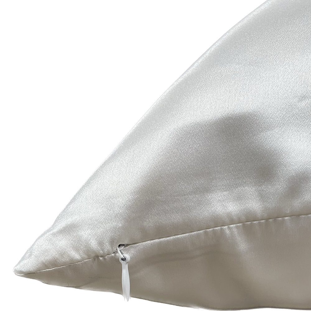 22 Momme White Silk Pillowcase &amp; Plum Silk Sleep Mask Gift Sets
